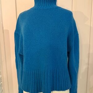 Lou & Grey Vibrant Blue Turtleneck Sweater